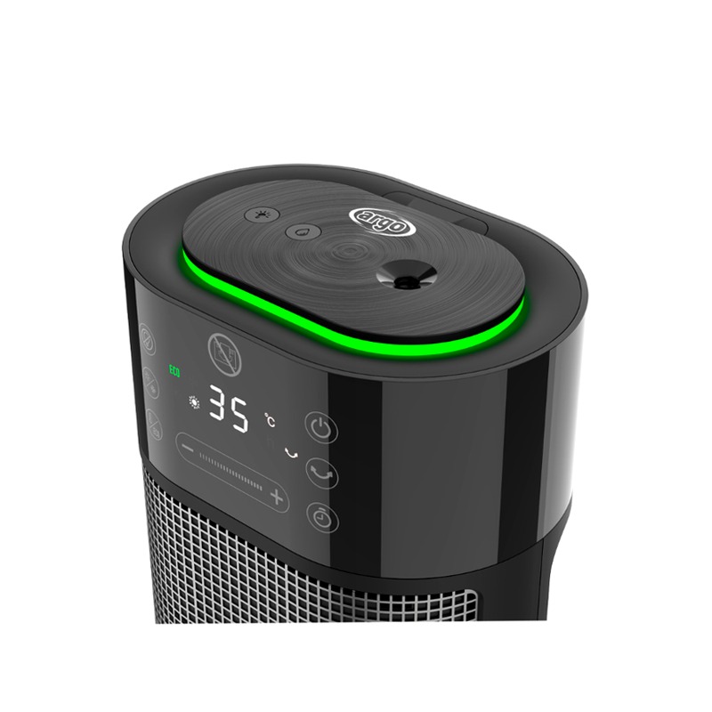 Argo Tech Tower HUMY - 3 in 1: Riscaldamento, Umidificazione e Atmosfera