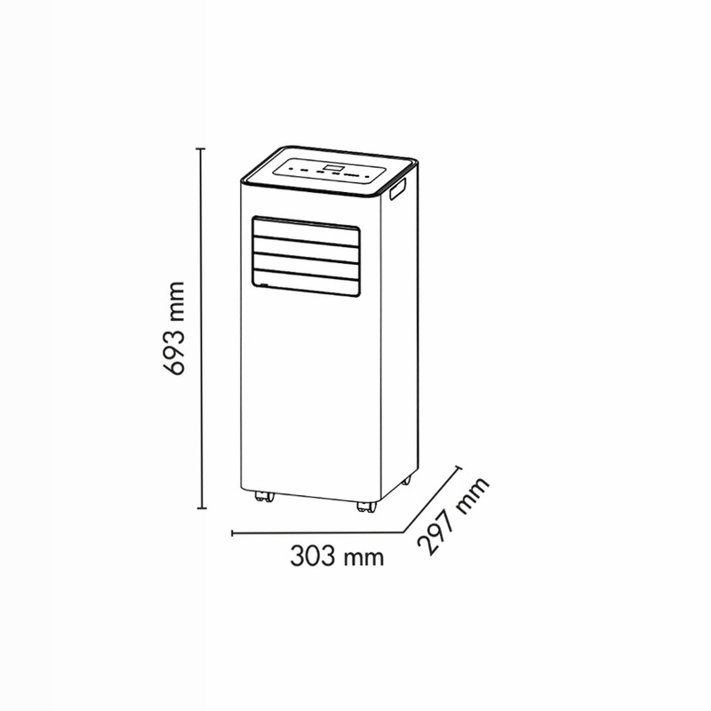 Argo Axel 8000 BTU/H - Climatizzatore Raffinato