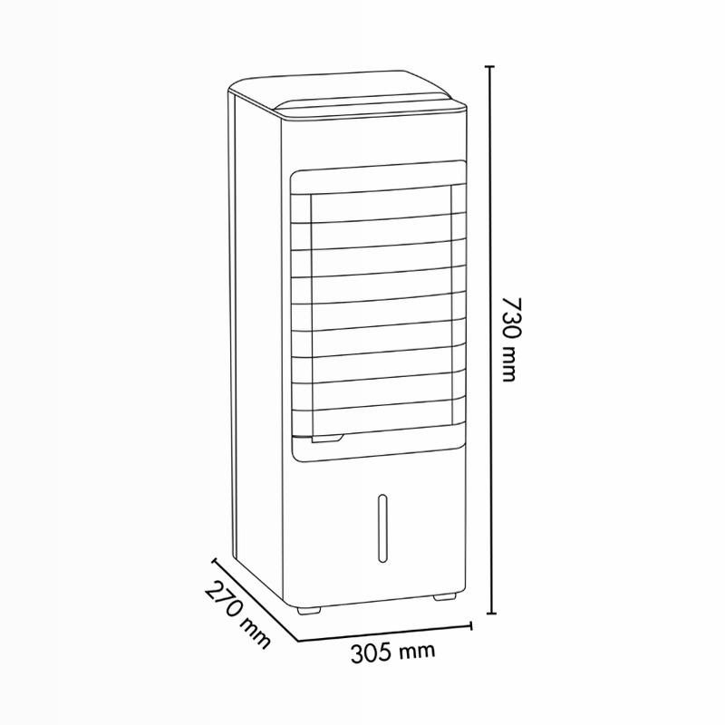 Argo Polifemo Kirk - Purificatore d'aria con ventilazione intelligente