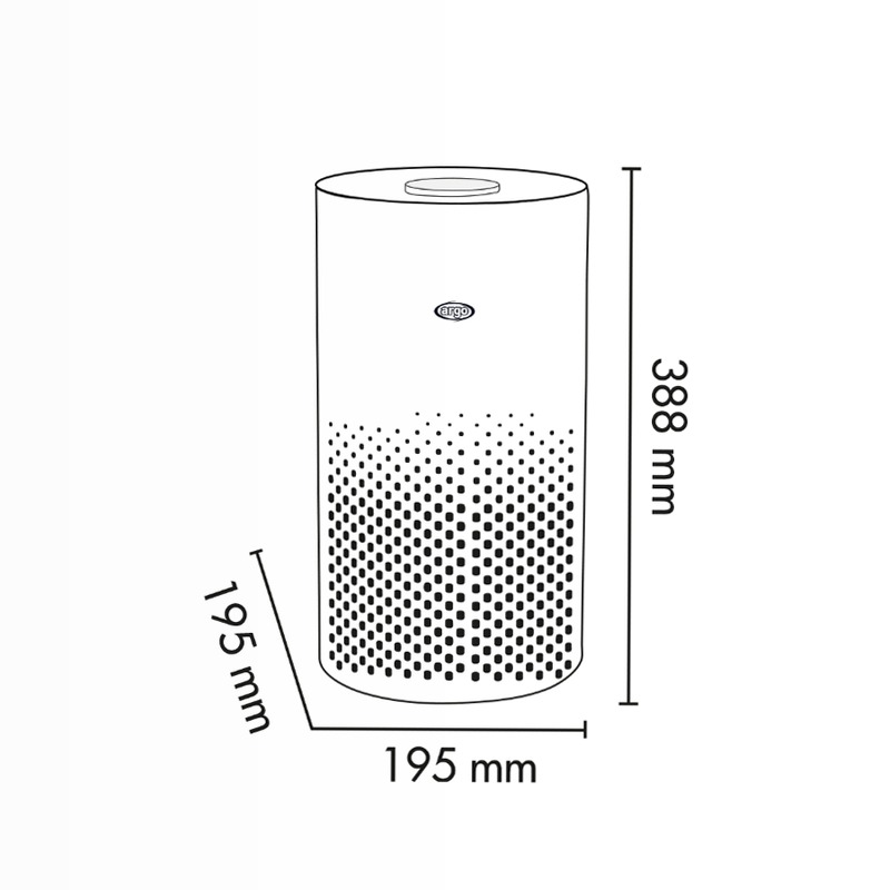 Argo Pury Baby - Purificatore d'aria per la tua casa