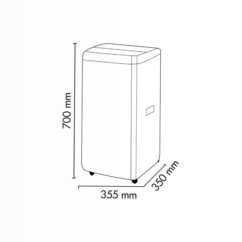 Argo Kall Plus 13000 BTU/H - Climatizzatore Raffinato