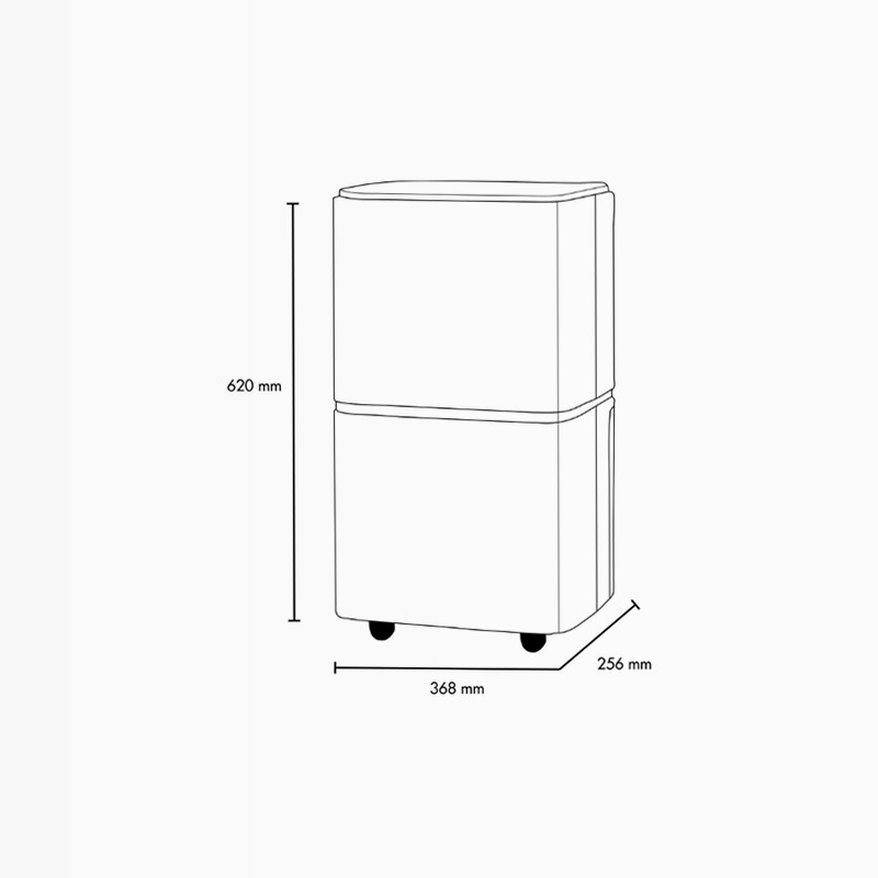 Argo Dry Pury EVO WF 41 - Aspirapolvere e Umidostato Bianco