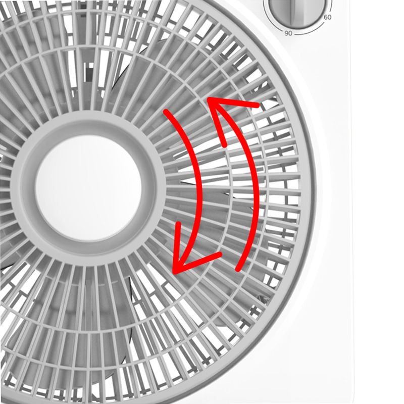 Argo Boxy - Ventilatore Stylish e Silenzioso