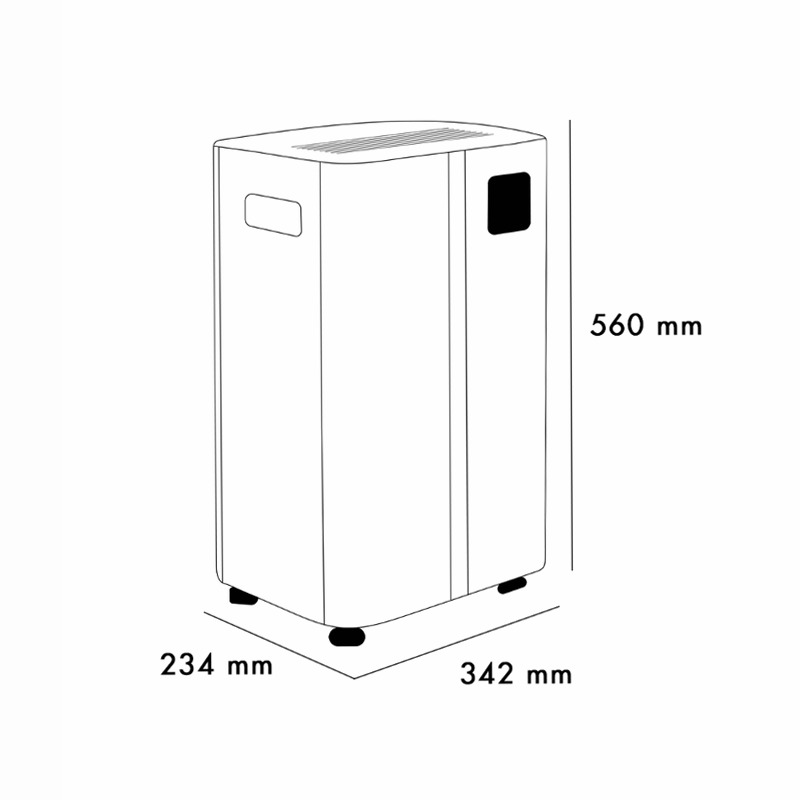 ARGO DRY EVO MINT WF 21 (21LT/GG 32°C ; 80% U.R.) Bianco