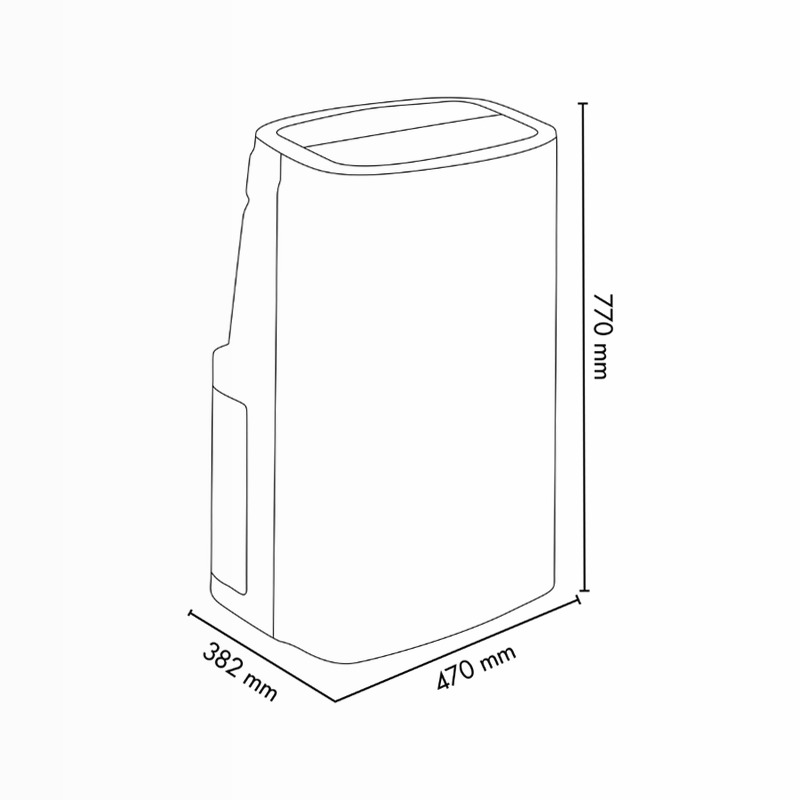 Argo Odin Plus 13000 BTU/H - Climatizzatore Elegante