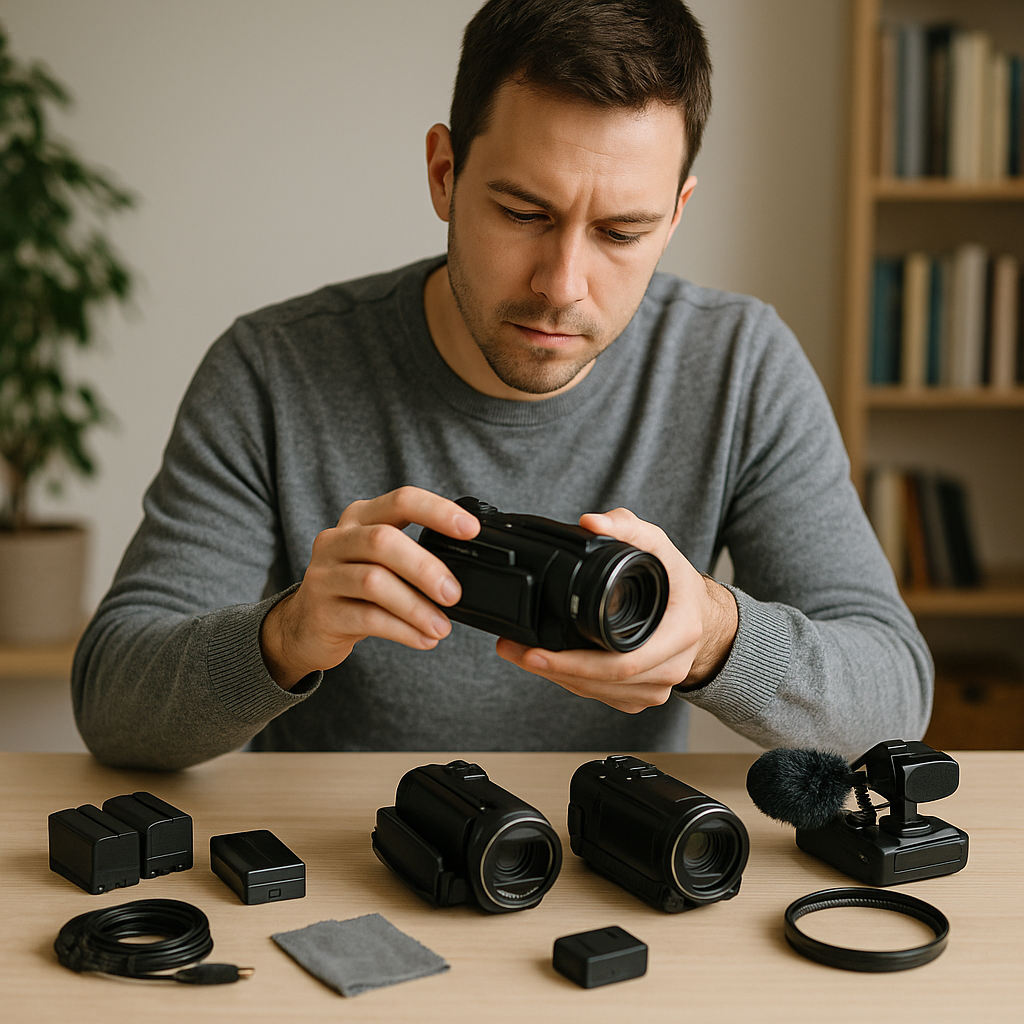 Videocamere: accessori: guida semplice per un acquisto consapevole