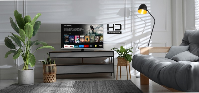 Smart TV HD Panasonic S40 Powered by TiVo Inox 24" Crystal UHD