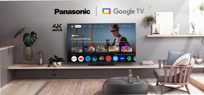 Google TV Ultra HD 4K LED Panasonic serie W70 Beige