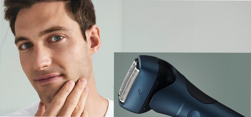 ES-ALT4B: rasoio elettrico da uomo Wet & Dry a 3 lame