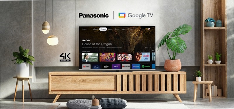 Google TV Ultra HD LED 4K da 65" TX-65MX710E Inox