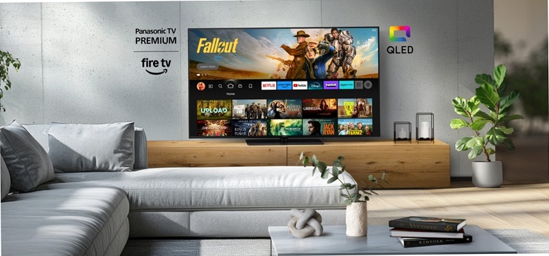 Smart TV QLED 4K Panasonic serie W85B con Fire TV 65" HD