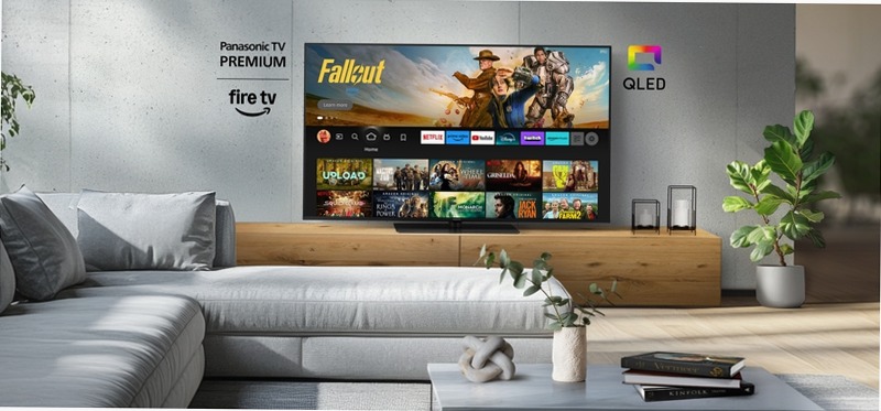 Smart TV QLED 4K Panasonic serie W85B con Fire TV 50" HD