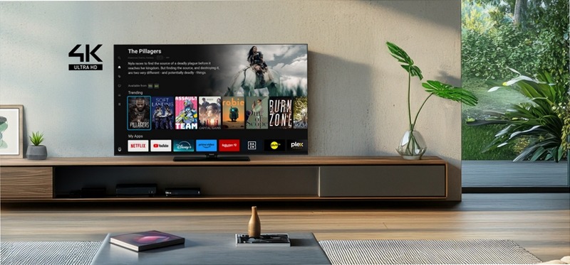 TV Ultra HD 4K LED Panasonic Serie W61A Inox 43"