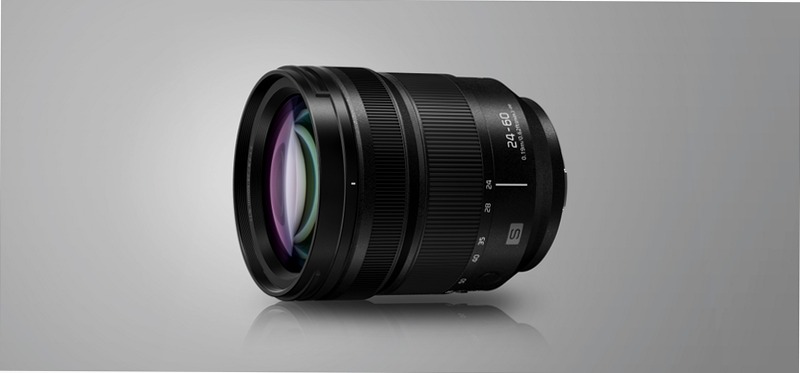 Obiettivo zoom standard LUMIX S 24-60 mm F2.8 con attacco a L 24mm