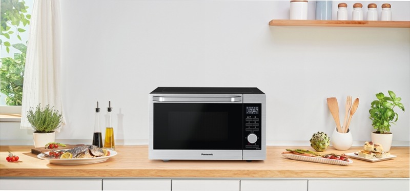 Forno a Microonde Combinato 30 Litri - NN-C69KSM Acciaio