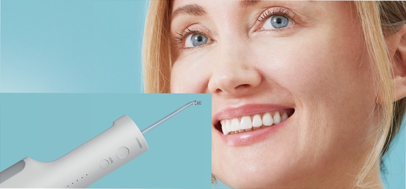 Irrigatore orale ricaricabile con tecnologia ultrasonica EW-DJ67
