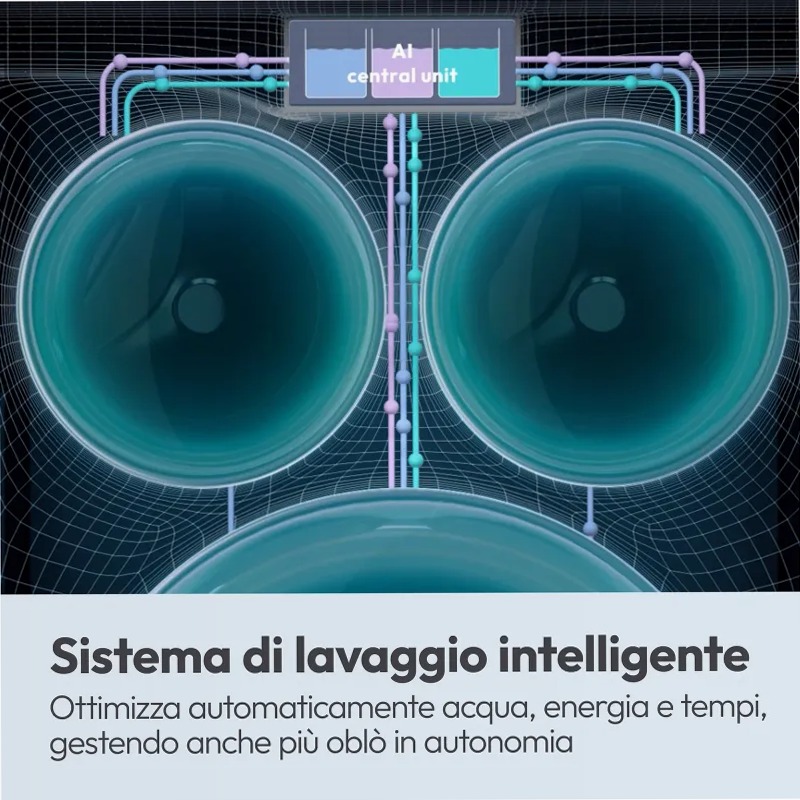 Lavatrice a carica frontale MultiWash MQD 410CBL9-11