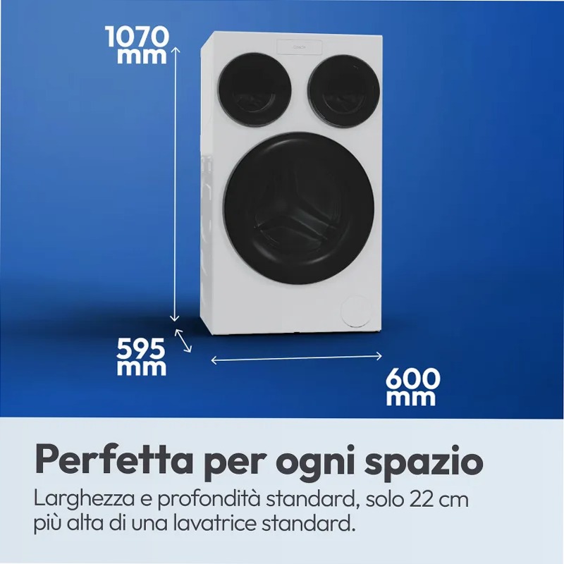 Lavatrice a carica frontale MultiWash MQD 410CBL9-11