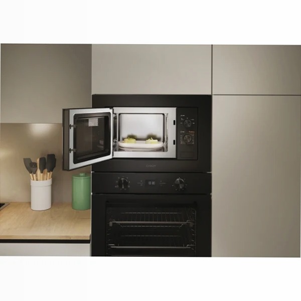Microonde Candy Wave 600 Full Black Framed Nero 17