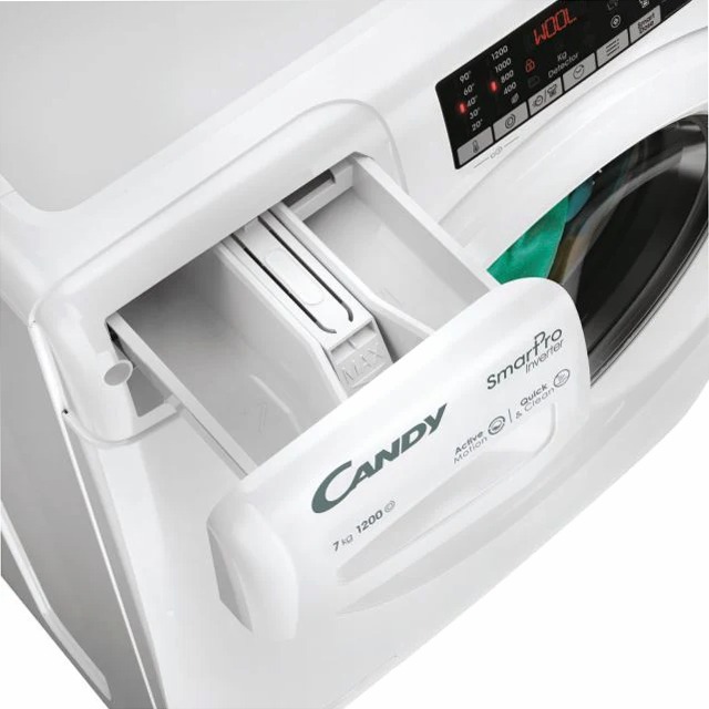 Lavatrice a carica frontale Smart Pro Inverter CO4 274TWM6/1-S 1200rpm 7kg Bianco Libera