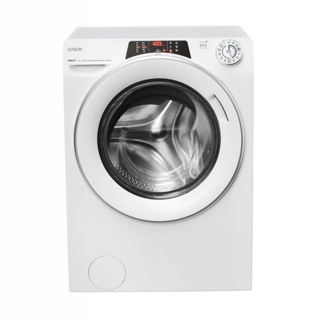 Lavatrice a carica frontale Candy RapidÓ RO41274DWMST/1-S 1200rpm 7kg Bianco Libera