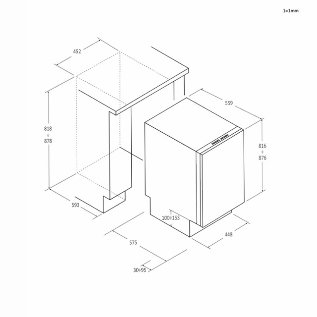 Lavastoviglie Brava CDIH 2T1047 - 32901423