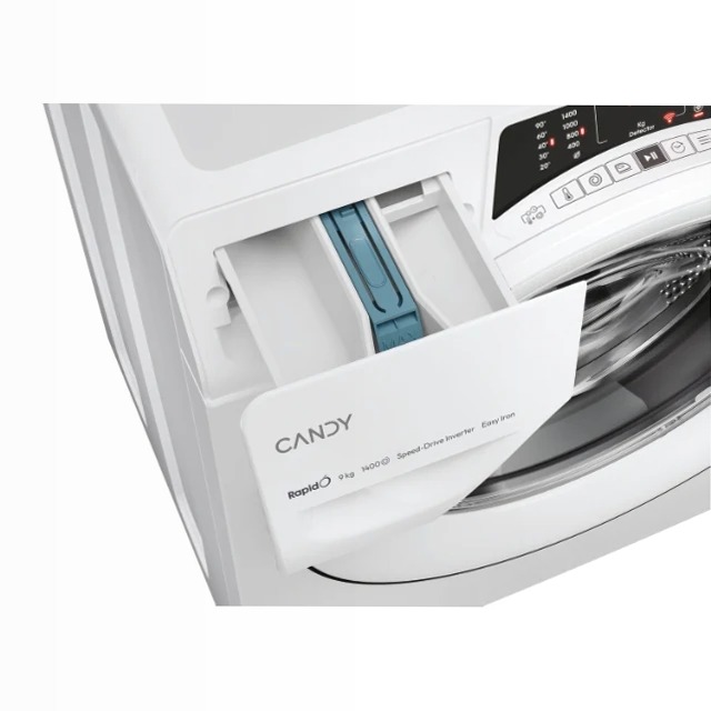 Lavatrice a carica frontale Candy RapidÓ - RO 1494DWMT/1-S 1400rpm 9kg Bianco Libera