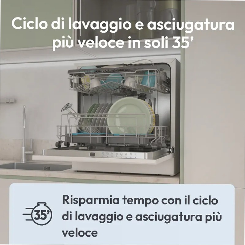 Lavastoviglie - Rapido' - CP 6E51LW - 32002573