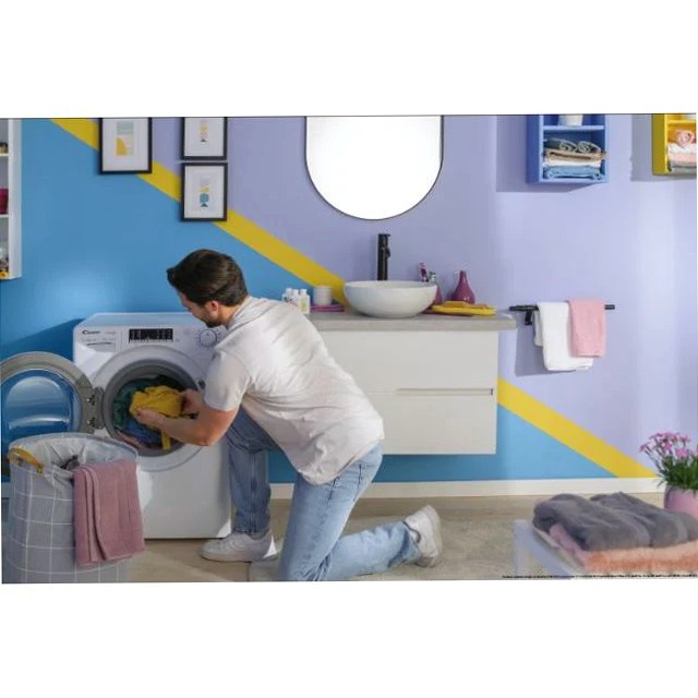Lavatrice a carica frontale Smart Pro Inverter - CSO 496TWM6/1-S 1400rpm 9kg Bianco Libera