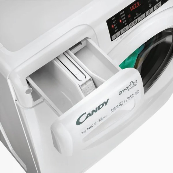 Lavatrice a carica frontale Smart Pro Inverter CO4474TWM6/1-S 1400rpm 7kg Bianco Libera