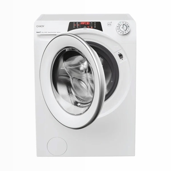 Lavatrice a carica frontale RapidÓ RO14126DWMST-S 1400rpm 12kg Bianco Libera