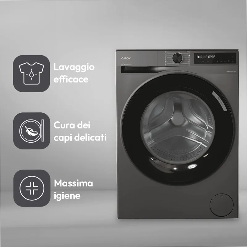 Lavatrice a carica frontale ProWash 500 - BR 47SBL8G-S