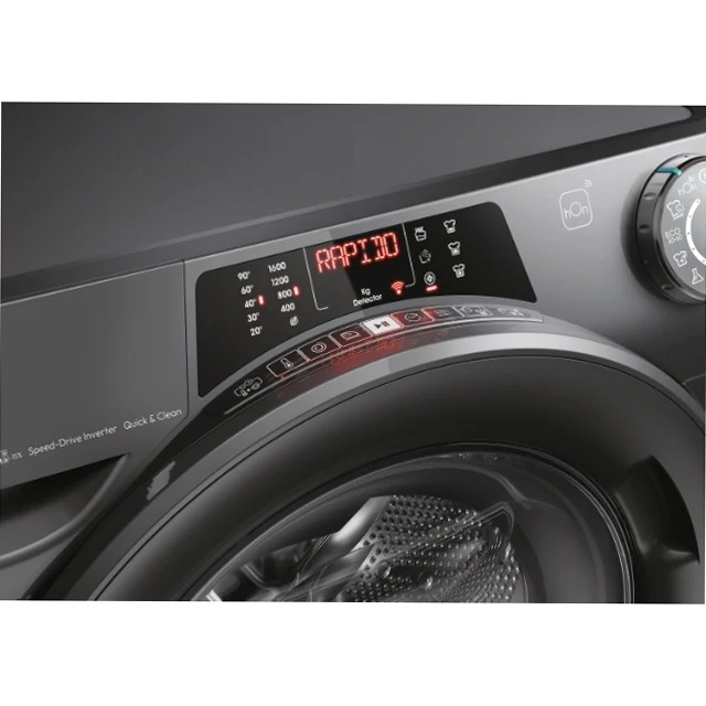 Lavatrice a carica frontale Candy RapidÓ RO6106DWMRR7/1-S 1600rpm 10kg Antracite Libera