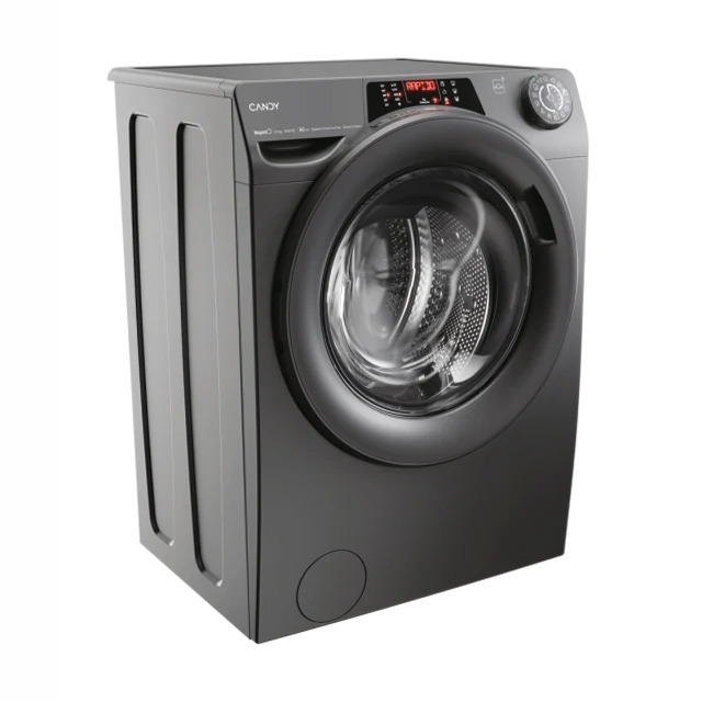 Lavatrice a carica frontale Candy RapidÓ RO6106DWMRR7/1-S 1600rpm 10kg Antracite Libera