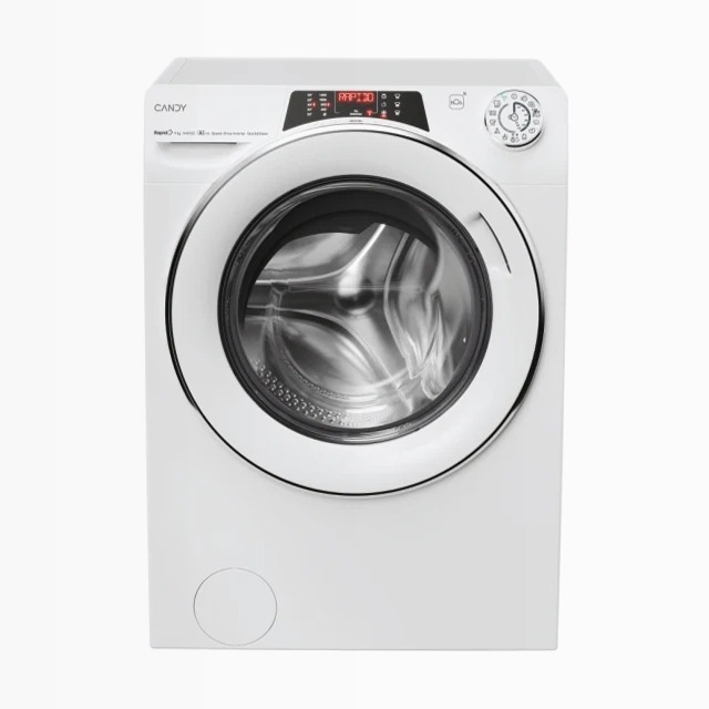 Lavatrice a carica frontale Candy RapidÓ RO 496DWMC7/1-S 1400rpm 9kg Bianco Libera