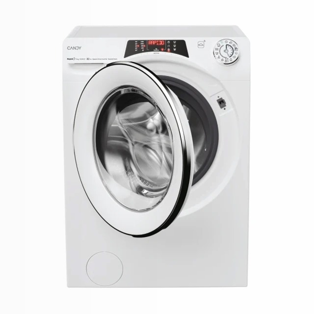 Lavatrice a carica frontale Candy RapidÓ RO 496DWMC7/1-S 1400rpm 9kg Bianco Libera