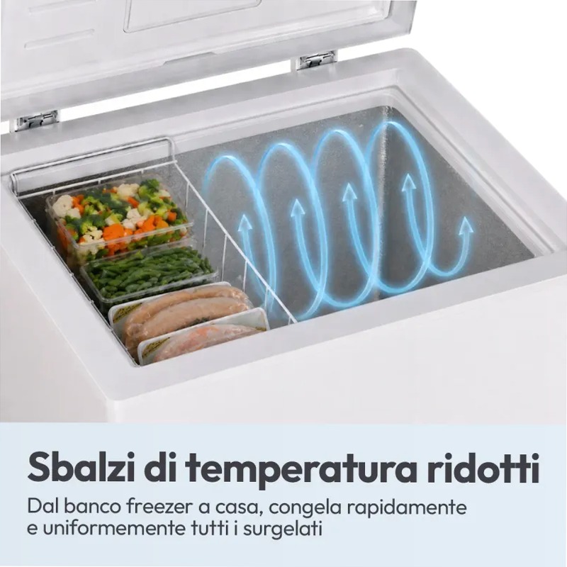 Congelatore Artico CCHH 100E - 37001565 Libera Bianco 890lt