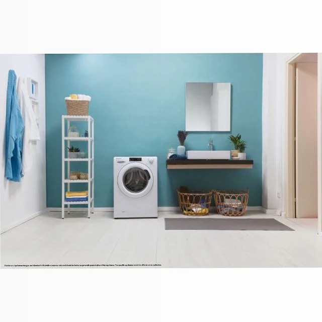 Lavatrice a carica frontale Smart Pro - CSO 1285TW4/1-S 1200rpm 8kg Bianco Libera
