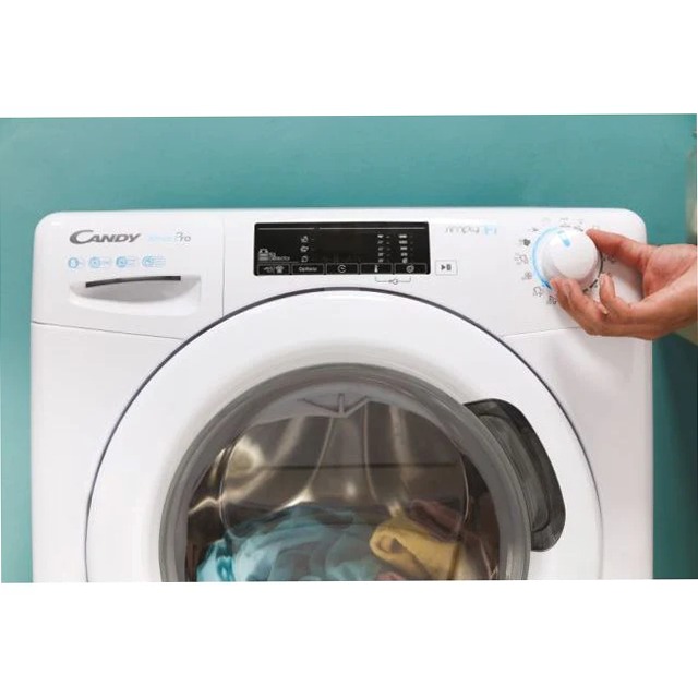 Lavatrice a carica frontale Smart Pro - CSO 1285TW4/1-S 1200rpm 8kg Bianco Libera