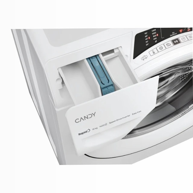 Lavatrice a carica frontale Candy RapidÓ - RO 14104DWMT/1-S 1400rpm 10kg Bianco Libera