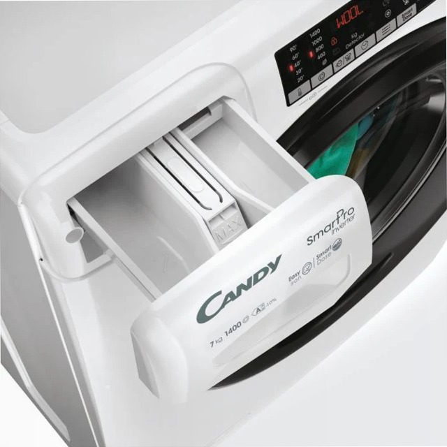 Lavatrice a carica frontale Smart Pro Inverter - CSO4474TWMB6/1-S 1400rpm 7kg Bianco Libera