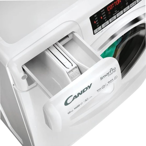 Lavatrice a carica frontale Smart Pro Inverter CSO 6106TWMC/1-S 1600rpm 10kg Bianco Libera