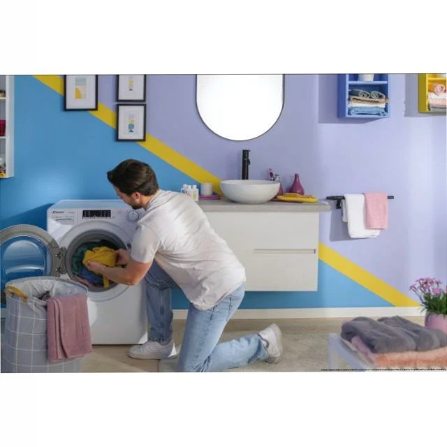 Lavatrice a carica frontale Smart Pro Inverter CO 4104TWM/1-S 1400rpm 10kg Bianco Libera