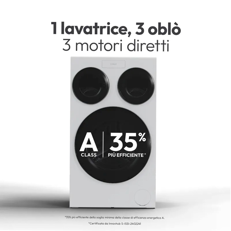 Lavatrice a carica frontale MultiWash - Candy MQD 410CBL9-11 10kg