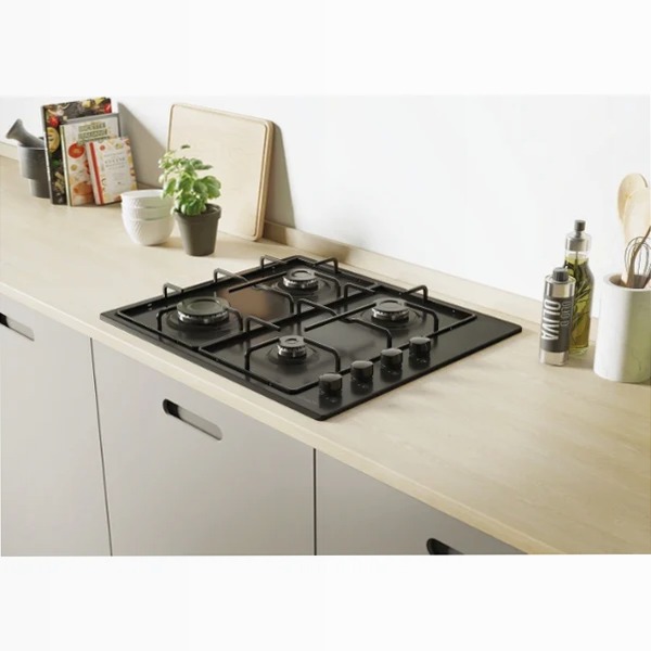 Piano Cottura CHW6LBB - Idea Nero B Gas