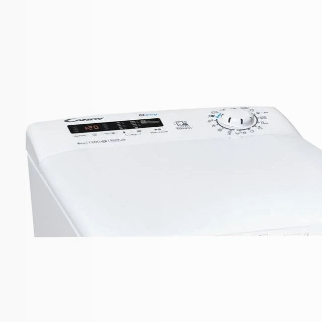 Lavatrice a carica dall’alto Candy EYT 1262DWE/1-S 1200rpm 6kg Bianco