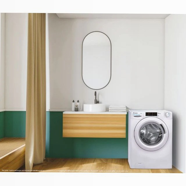 Lavatrice a carica frontale - Smart - CSS128TW3-11 1200rpm 8kg Bianco Libera