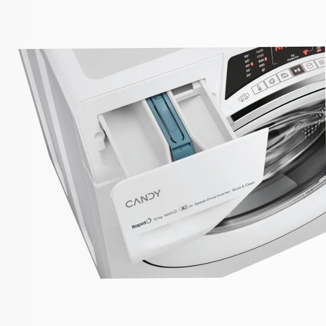 Lavatrice a carica frontale Candy RapidÓ RO 6106DWMC7/1-S 1600rpm 10kg Bianco Libera
