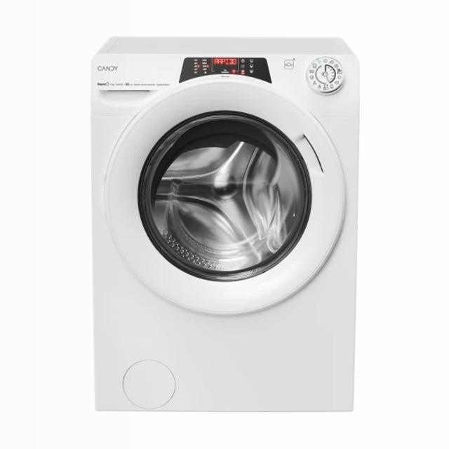Lavatrice a carica frontale Candy RapidÓ RO 496DWM7/1-S 1400rpm 9kg Bianco Libera