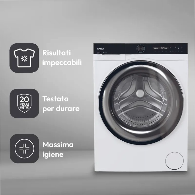 Lavatrice a carica frontale ProWash 700 - Candy 12kg